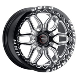 Weld Laguna 6 Beadlock S903 17x10 6x135 42 ET 87.1 CB Gloss Black Milled