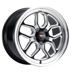 Weld Laguna Drag S152 18x10 5x114.3 50 ET 78.1 CB Gloss Black Milled