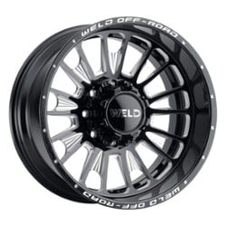 Weld Off-Road Scorch W121 20x9 6x135/6x139.7 0 ET 106.1 CB Gloss Black Milled