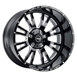 Weld Off-Road Slingblade W158 20x9 5x114.3/5x127 0 ET 78.1 CB Gloss Black Milled