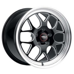 Weld Solana Drag S160 17x7 6x139.7 0 ET 106.1 CB Black Milled