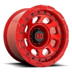 XD Series XD861 Storm 17x9 5x127 -12 ET 71.5 CB Gloss Red