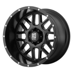 XD Series XD820 Grenade 18x8 5x130 38 ET 84.1 CB Satin Black