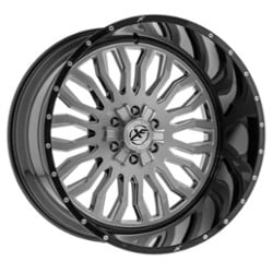 XF Off-Road XFX-305 22x12 5x127/5x139.7 -44 ET 78.1 CB Gloss Black Brushed