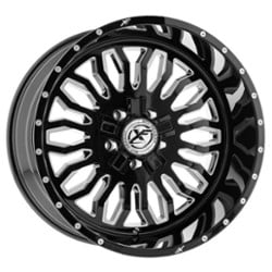 XF Off-Road XFX-305 20x12 5x114.3/5x127 -44 ET 78.1 CB Gloss Black Milled