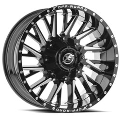 XF Off-Road XF-226 20x9 5x114.3/5x127 12 ET 78.1 CB Gloss Black Milled