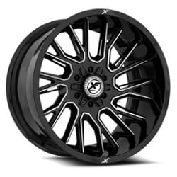 XF Off-Road XF-230 20x9 5x127/5x139.7 0 ET 78.1 CB Gloss Black Milled