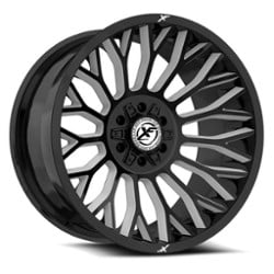 XF Off-Road XF-237 26x12 Blank 6 Lug -44 ET 125.2 CB Gloss Black Milled