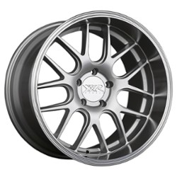 XXR 530D 18x9 5x114.3 35 ET 73.1 CB Silver / Machined Lip