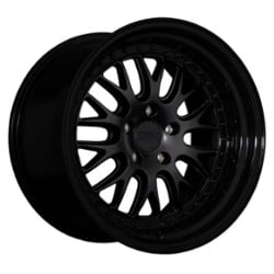 XXR 570 18x8.5 5x100 35 ET 73.1 CB Flat Black / Gloss Black Lip