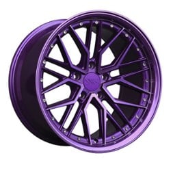 XXR 571 18x8.5 5x112 35 ET 73.1 CB Diamond Cut Purple