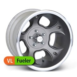 E-T Wheels fueler 15x10 -25 ET 73 CB Gray