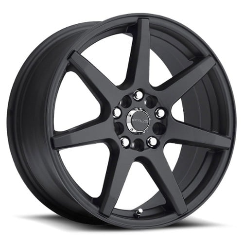 Raceline 131 Evo 15x7 4x100/4x108 40 ET 72.56 CB Matte Black (131B-57082+40)