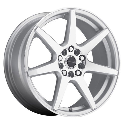 Raceline 131 Evo 15x7 4x100/4x108 40 ET 72.56 CB Silver (131S-57082+40)