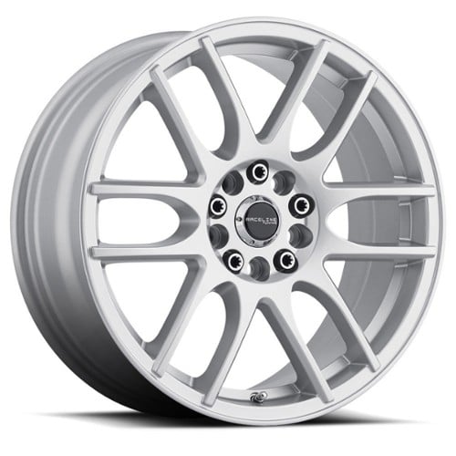 Raceline 141 Mystique 15x7 4x100/4x108 40 ET 72.56 CB Silver (141S-57082+40)