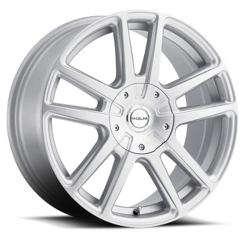 Raceline 145S Encore 15x7 4x100/4x108 40 ET 72.56 CB Silver (145S-57082+40)