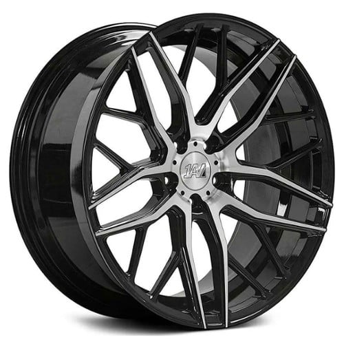 Axe Alloy 1AV ZX11 20x8.5 5x114.3 40 ET 73 CB Gloss Black Machined (AXEZX118520114540ZX11BP)