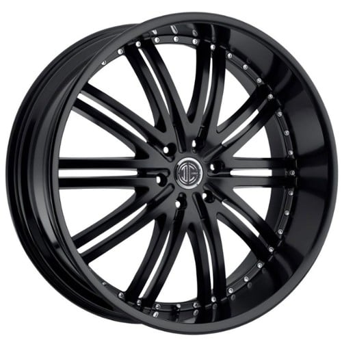 2Crave Number 11 22x9.5 6x139.7 30 ET 78.3 CB Satin Black (N112295XX30MS)