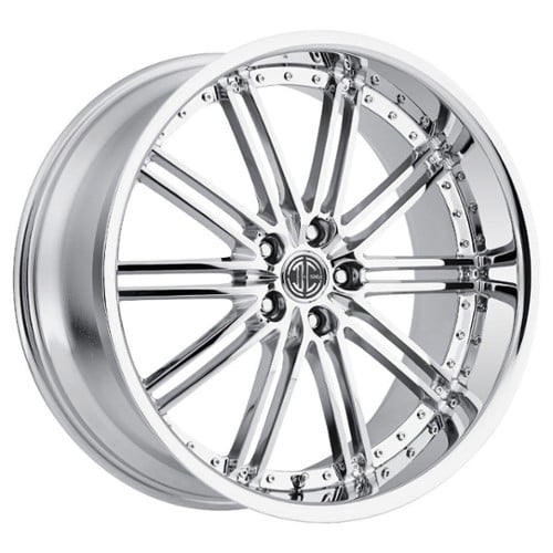 2Crave Number 33 20x8.5 5x114.3 35 ET 74.1 CB Chrome (N332085LL35JC)