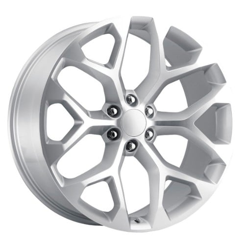 2Crave Replica RT8 24x10 6x139.7 24 ET 78.1 CB Silver Machined Face (RT82410XX24LSM)