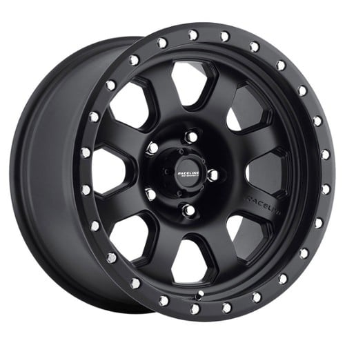 Raceline 929B SL Avenger 17x9 5x127 -12 ET 83.8 CB Black (929B-79050-12)