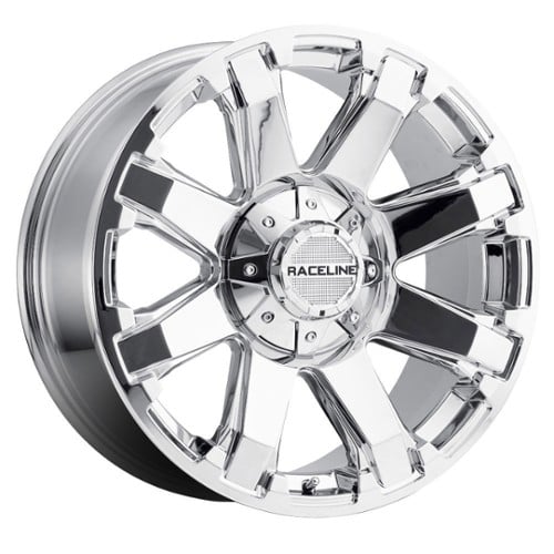 Raceline 936C Throttle 17x9 8x170 0 ET 125.2 CB Chrome (936C-79081-00)