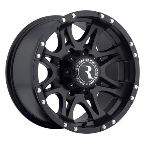 Raceline 981 Raptor 16x8 5x114.3 0 ET 78.3 CB Black (981-68012)