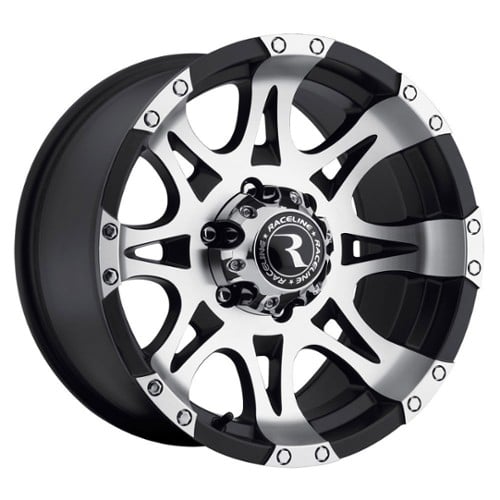 Raceline 982 Raptor 16x8 6x139.7 0 ET 108 CB Machined (982-68060)