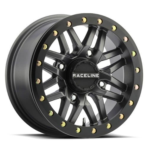 Raceline A91G Ryno Beadlock 14x7 4x137 0 ET 112 CB Gunmetal (A91G-47037-52)