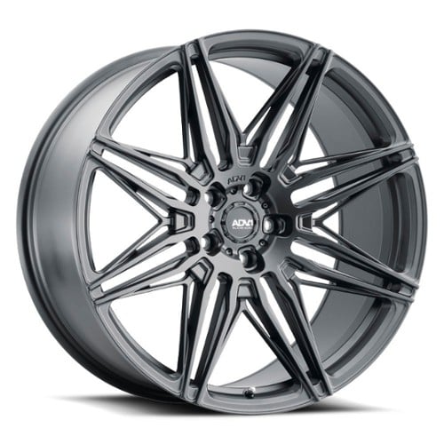 ADV.1 ADV08 Flowspec 22x9 5x112 20 ET 66.6 CB Satin Black (V11229044P20)