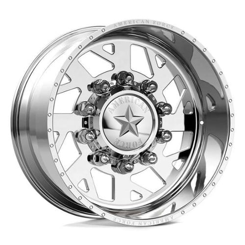 American Force 6D04 Man O'War SSBR 22x10 -25 ET 125.1 CB Custom Finish (AFTG6D04)