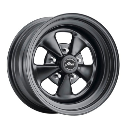 Allied Wheel 65B Super Spoke 15x6 5x114.3/5x120.65 -3 ET 87.9 CB Matte Black (65B-56005)