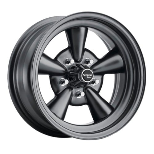 Allied Wheel 67B Supreme 14x6 5x114.3/5x120.65 -41 ET 82.6 CB Matte Black (67B-46099R)