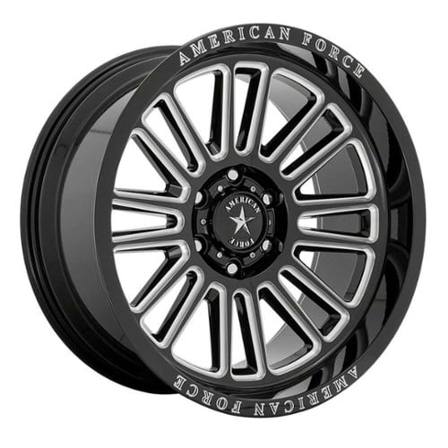 American Force AC003 Weapon 20x10 -18 ET 125.1 CB Custom Finish (AC003BB20106318N)