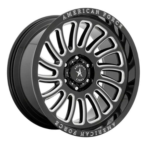 American Force AC004 Vulcan 20x10 -18 ET 125.1 CB Custom Finish (AC004BB20106818NR)