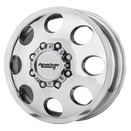 American Racing AR204 Baja Dually (Front) 16x6 8x170 111 ET 125.5 CB Polished (AR204660871111)