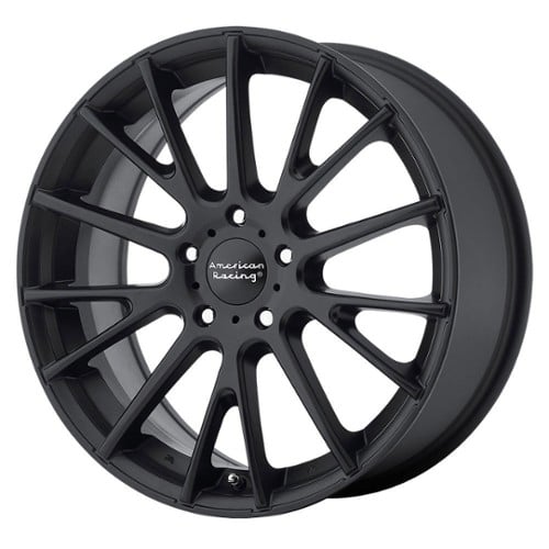 American Racing AR904 16x7 5x114.3 40 ET 72.56 CB Satin Black (AR90467012740)