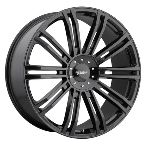 American Racing AR939 D2 19x8.5 5x112/5x120 45 ET 72.56 CB Gloss Black (AR93998511345)