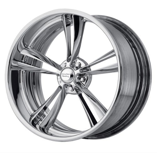 American Racing VF506 17x7 -101 to 114 ET 72.6 CB Polished (VF506770XX)