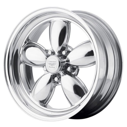 American Racing VN420 Classic 200S 15x14 -101 to 76 ET 72.6 CB Polished (VN420514XX)