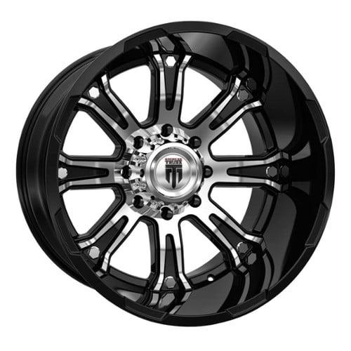 American Truxx AT154 Bomb 20x12 6x135 -44 ET 87.1 CB Black/Machined (AT154-2236BM-44)