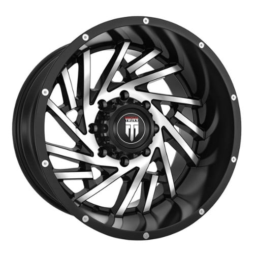 American Truxx AT161 Web 20x12 5x127 -44 ET 78.1 CB Black/Machined (AT161-2273BM-44)