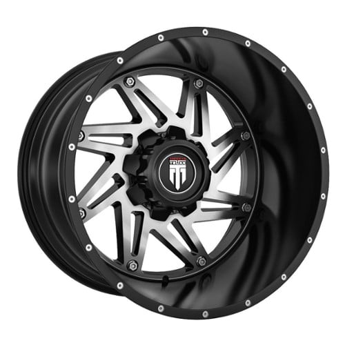 American Truxx AT165 Warrior 20x10 5x127/5x139.7 -24 ET 78.1 CB Black/Machined (AT165-2152BM-24)