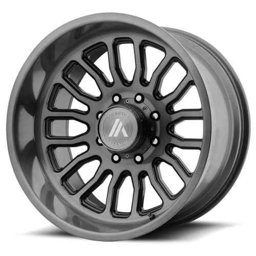 Asanti AB815 Workhorse 20x10 5x127 -12 ET 71.6 CB Titanium-Brushed (AB815-201050TB12N)