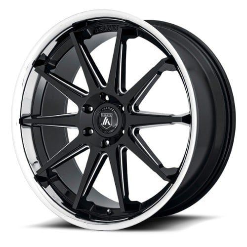 Asanti ABL-29 22x10 6x139.7 30 ET 100.5 CB Gloss Black/Milled/Chrome (ABL29-22106230BK)