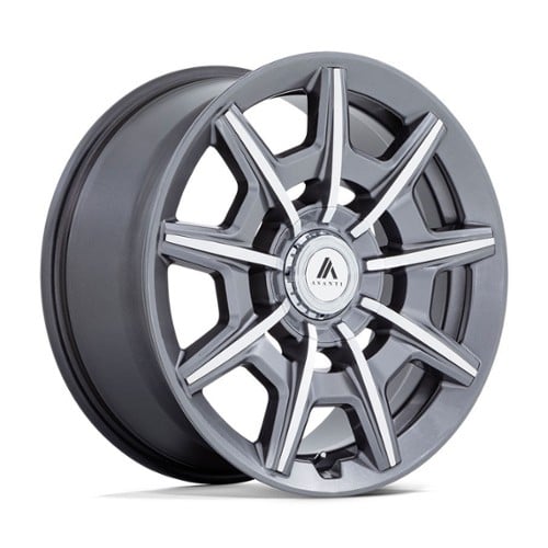 Asanti ABL-41 22x10.5 5x108/5x114.3 45 ET 72.56 CB Gloss Anthracite Bright Machined (AB041AD22050145)