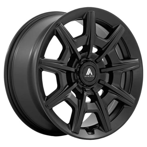 Asanti ABL-41 20x9 5x112/5x114.3 35 ET 72.56 CB Satin Black w/Gloss Black Face (AB041MB20904635)