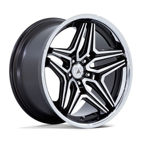 Asanti ABL-46 Duke 20x9 5x120 15 ET 74.1 CB Gloss Black Machined (AB046BD20905215)