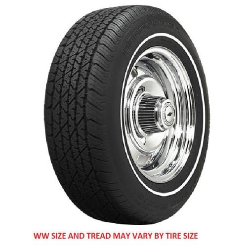 BFGoodrich Silvertown Radial Narrow 165R15 86S WW (579810C)