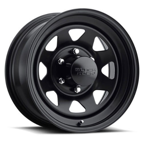 Black Rock 929 Black Jack 15x7 5x114.3 0 ET 82.6 CB Matte Black (929571240)